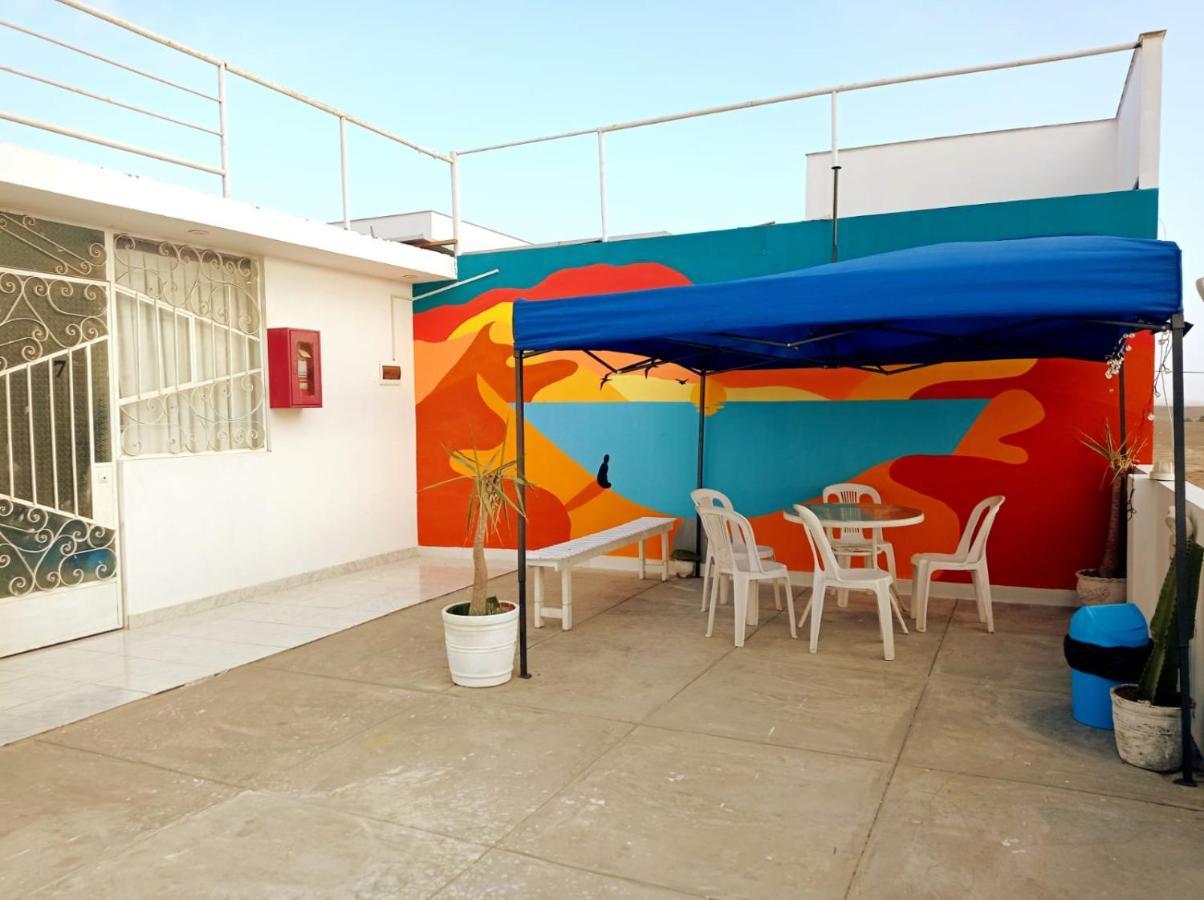 Hostel Killamoon Oasis Paracas Exteriör bild